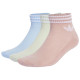 Adidas Κάλτσες 3-Stripes Ankle Socks 3 pairs